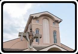 Outside Church